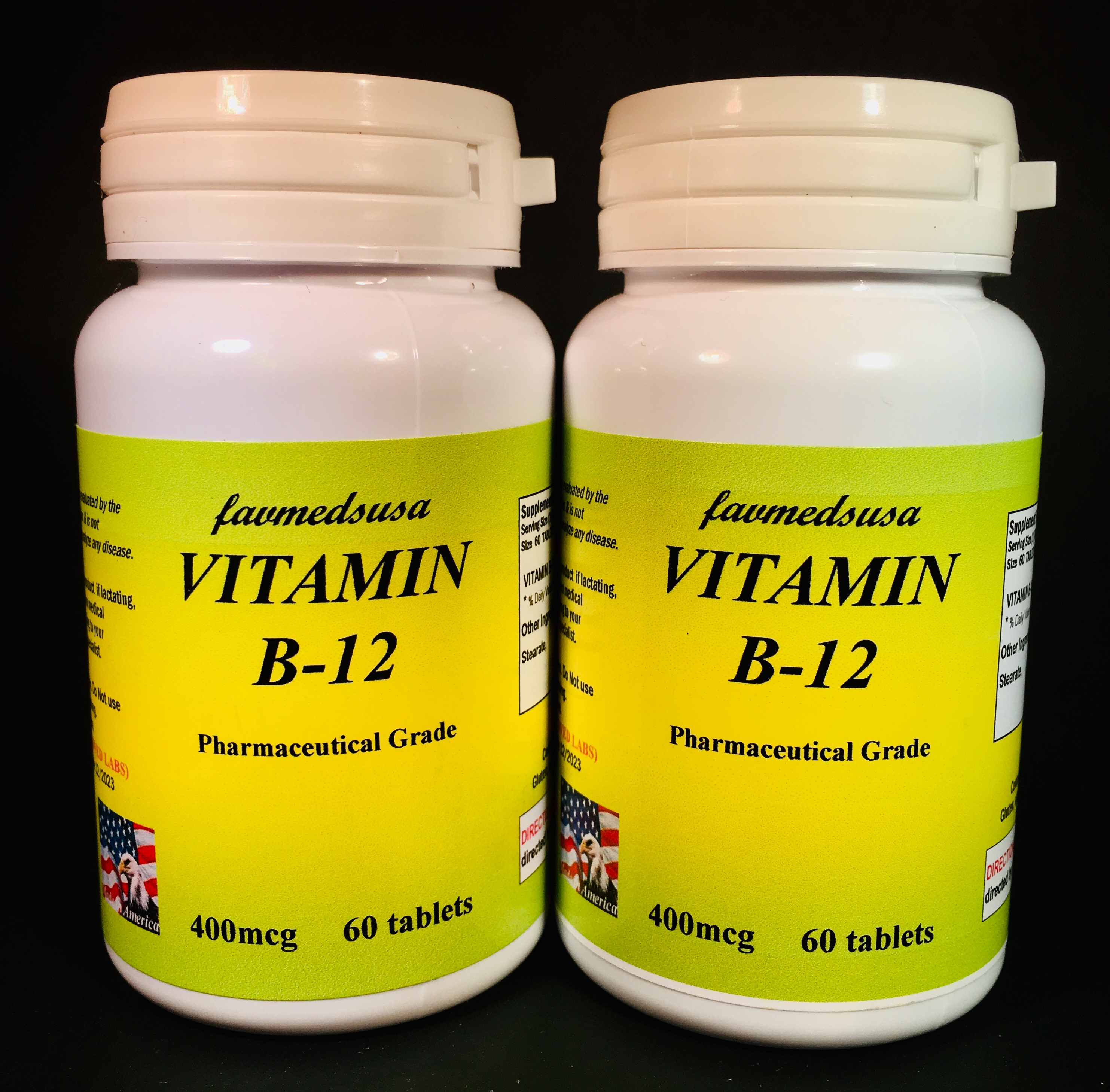 Vitamin B-12 - 180 (3x60) tablets